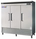 Solid Door Freezer and Refrigerator from TurboAir